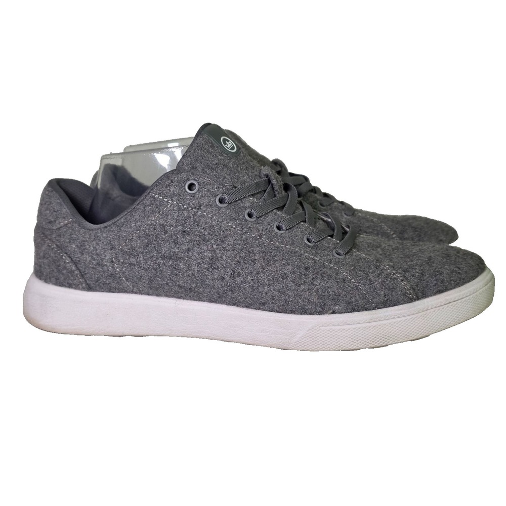 Peter Millar Men's Sneakers Size 9-9.5 Smock Gray Wool Drift Performance Shoes